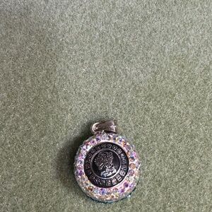 Aztec calendar angel whispering pendant sterling silver ..